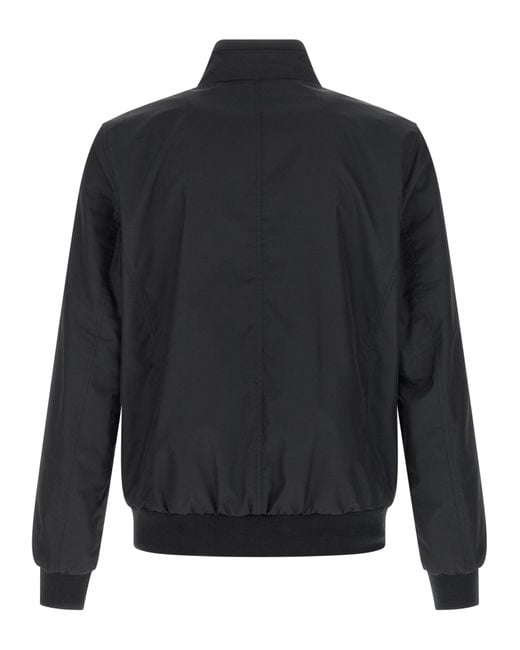 Moorer Blue Manetti-Wk Bomber Jacket for men