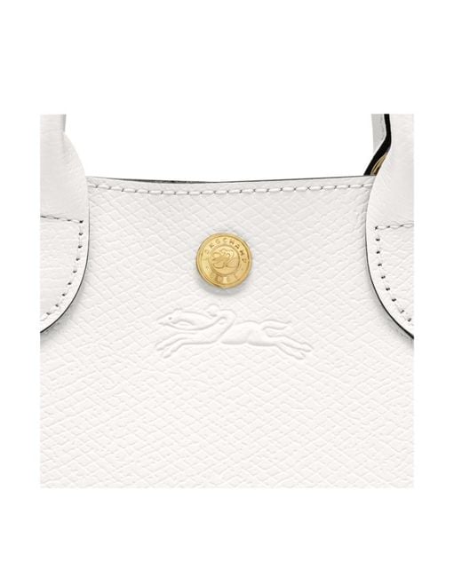Longchamp Natural Épure Textured Leather Mini Bag