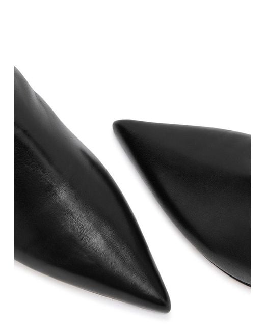 Aeyde Black Sofie Leather Ankle Boots