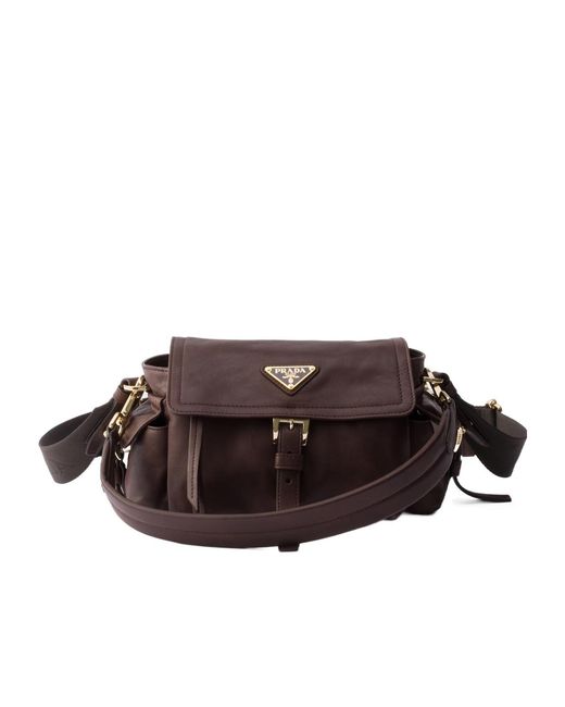Prada Brown Explore Nappa Leather Mini-Bag