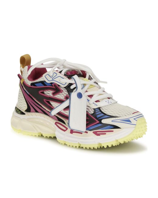 Off-White c/o Virgil Abloh Pink Be Right Back Low-Top Sneakers