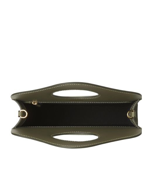 Burberry Green Mini Horseferry Canvas Tote