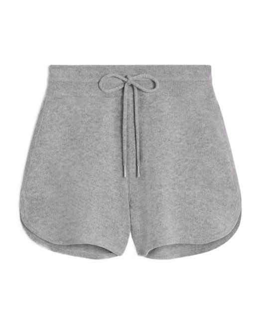 Céline Gray Triomphe Mini Shorts