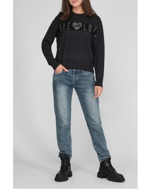 Moschino Black Logo Sweater
