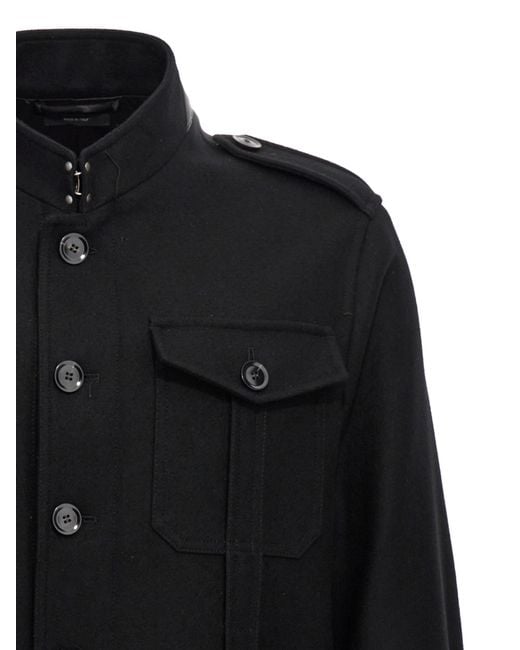 Tom Ford Black Japanese Jacket for men