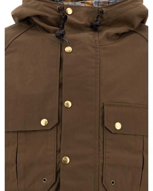 Kapital Brown Long-Sleeved Casual Jacket for men