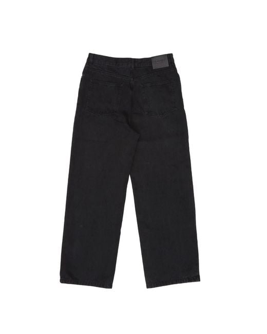 Loewe Black Anagram-Embroidered Jeans for men