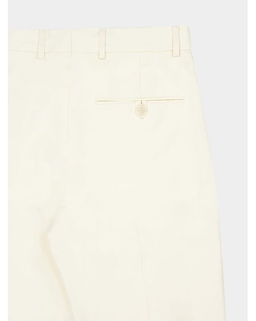 Stella McCartney White Casual Pants With Belt Loops