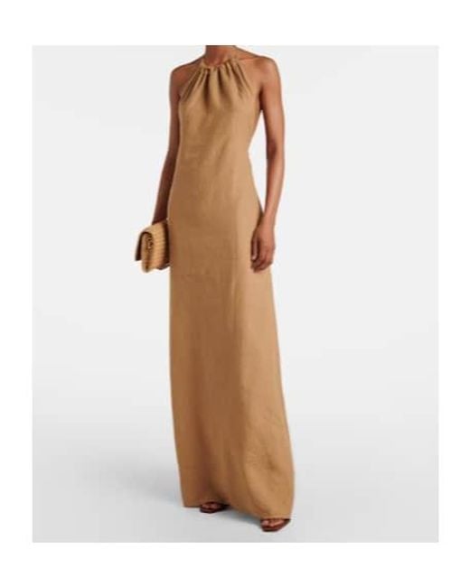Nili Lotan Natural Maxi Dress