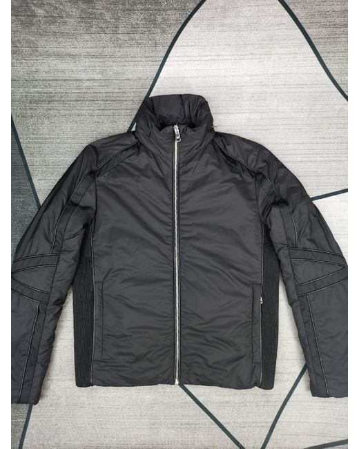 Prada Blue Zippered Casual Jacket for men