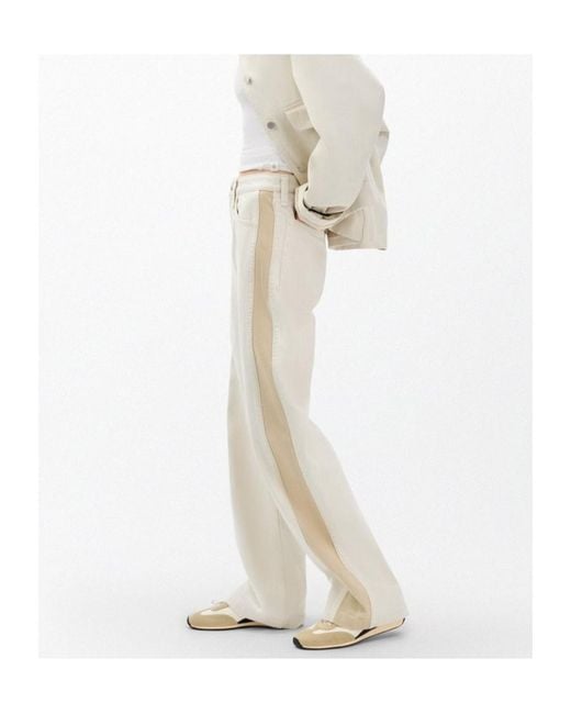 Rag & Bone White Belt Loops Jeans