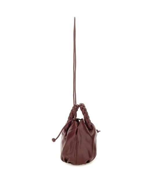 Hereu Brown "Bombon Supple Shiny" Medium Bag