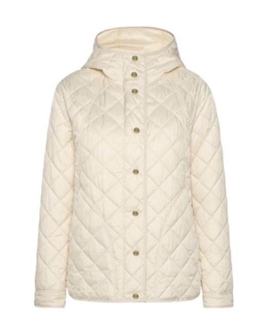Marella Natural Quilted Down Jacket