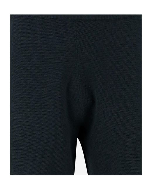 Berluti Black Elastic Waist Casual Pants for men