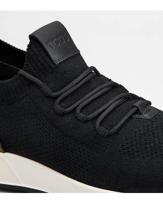 Tod's Black Slip-On Sneakers for men