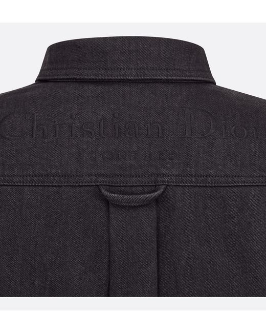 Dior Blue Christian Couture Reversible Shirt for men