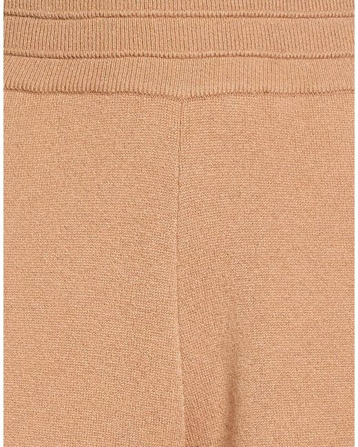 Burberry Natural Loose-Fitting Knit Pants