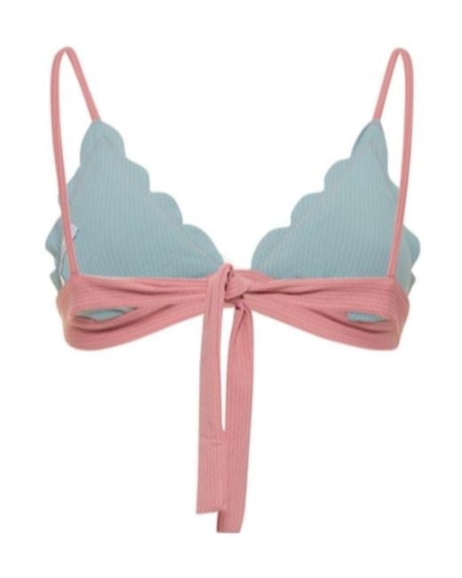 Marysia Swim Pink Santa Clara Swimsuit Top