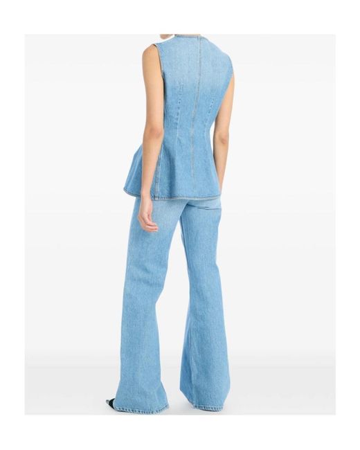 ROTATE BIRGER CHRISTENSEN Blue Tops
