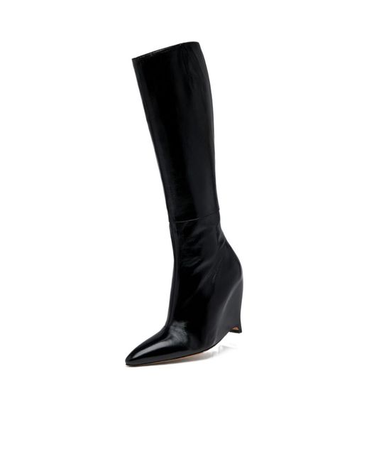 Maison Margiela Black Heel-Less Boots