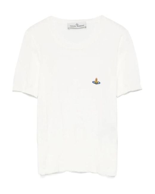 Vivienne Westwood White Short-Sleeved T-Shirt