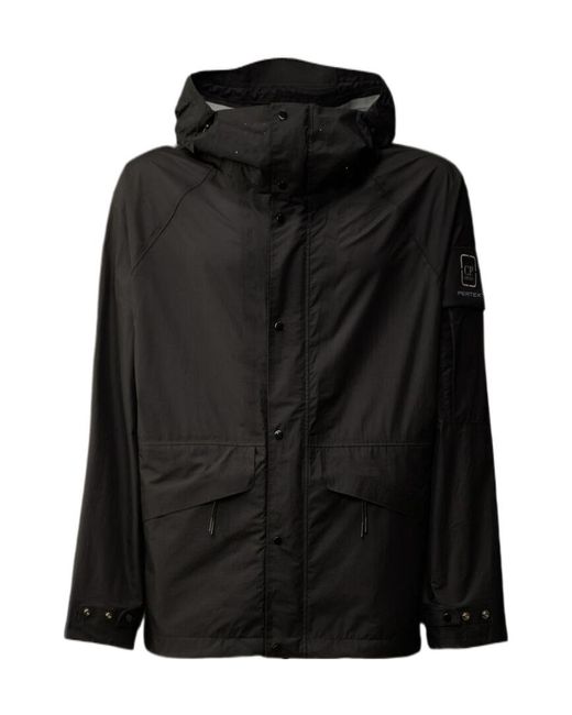 C P Company Black Pertex Performance Jacket for men