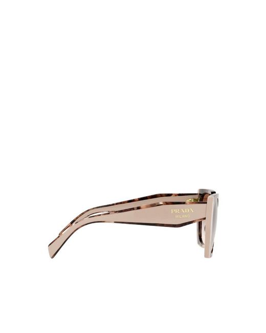 Prada Pink Eyewear Cat-Eye Frame Sunglasses