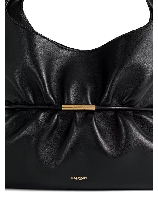 Balmain Black Sphynx Medium Bag