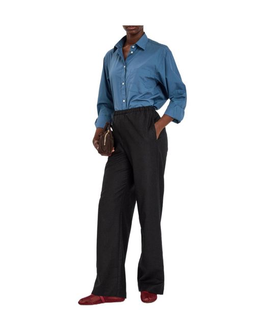 Rohe Blue Cotton Shirt