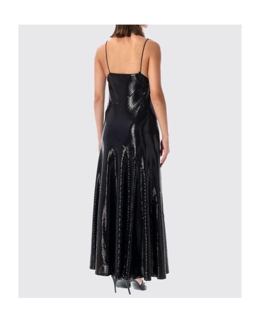 Alberta Ferretti Black Cami Dress