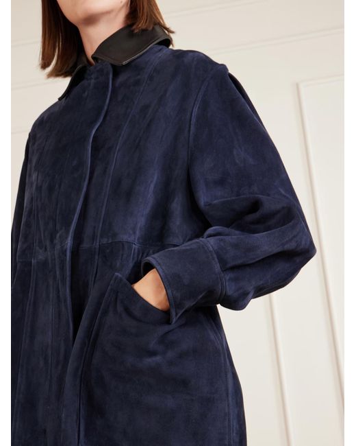 Nour Hammour Blue Long-Sleeved Jacket