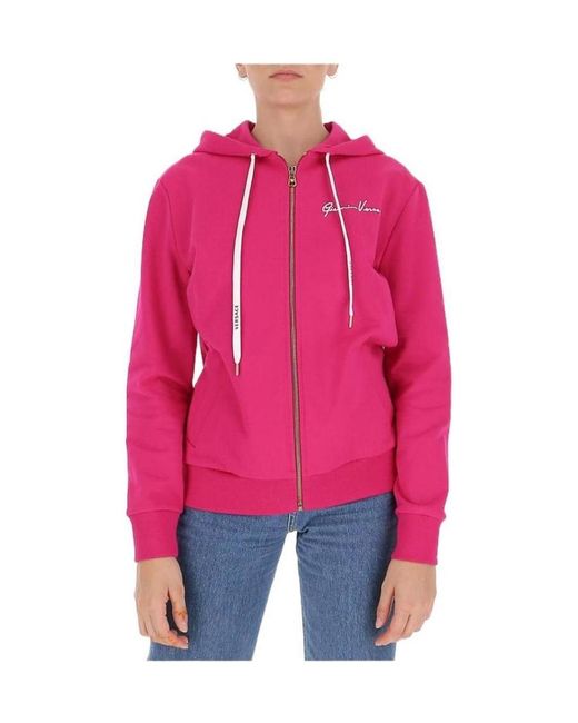 Versace Pink Gianni Signature Hoodie