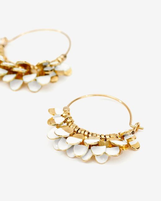 Isabel Marant Metallic Casablanca Tassel Hoop Earrings