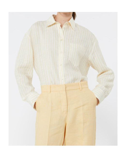 Weekend by Maxmara White Long Sleeve Shirt