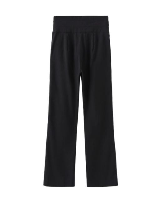 Marissa Chiara Black Zipper Casual Pants