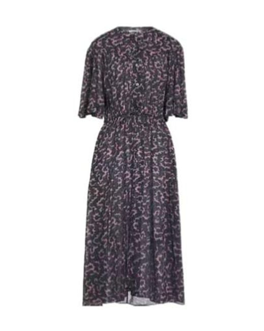 Isabel Marant Purple Shirt Dress