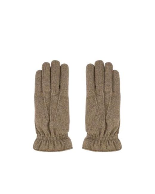 Loro Piana Natural Ashford Gloves for men