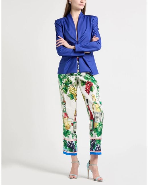 Dolce & Gabbana Green Casual Trouser