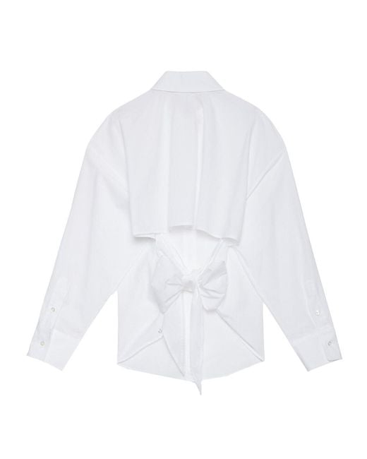 Ottod'Ame White Long-Sleeved Shirt