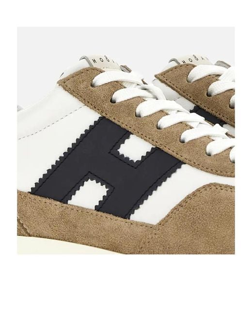 Hogan Multicolor H699 Logo-Patch Sneakers for men