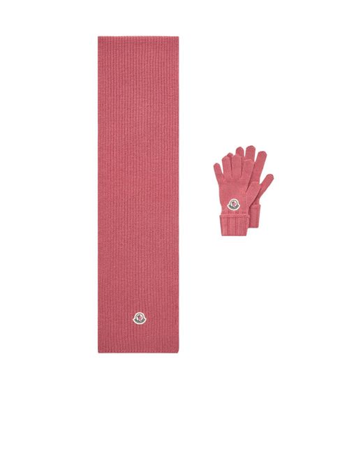 Moncler Pink Wool Set