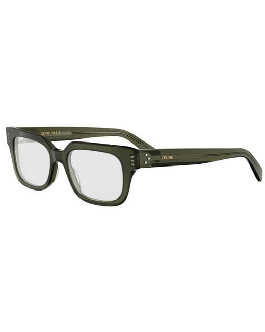 Céline White Full Frame Plain Mirror for men