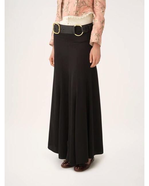Chloé Black Chloé Fluid Maxi Skirt