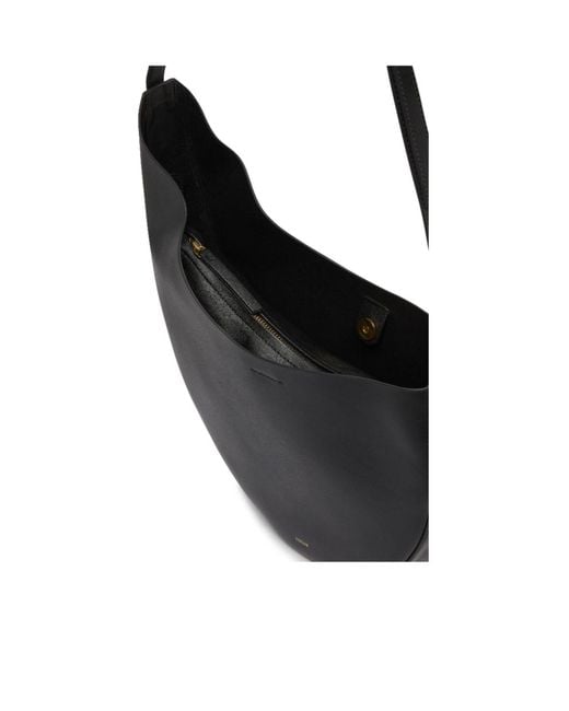 Soeur Black Adjustable Shoulder Bag