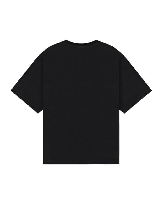 we11done Black Short-Sleeved T-Shirt for men