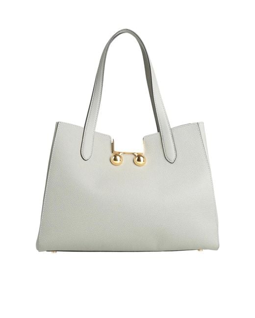 Marni Gray Solid Color Handbags