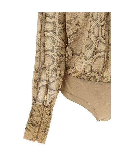 ANDAMANE Natural Paloma Bodysuit
