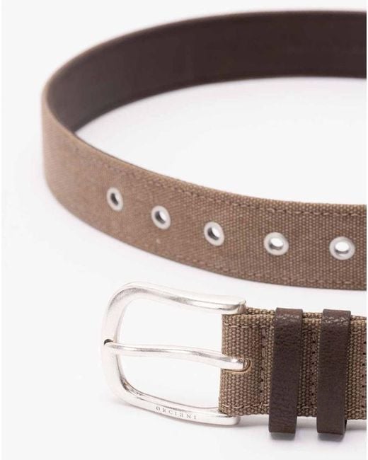 Orciani White Safari Belt for men