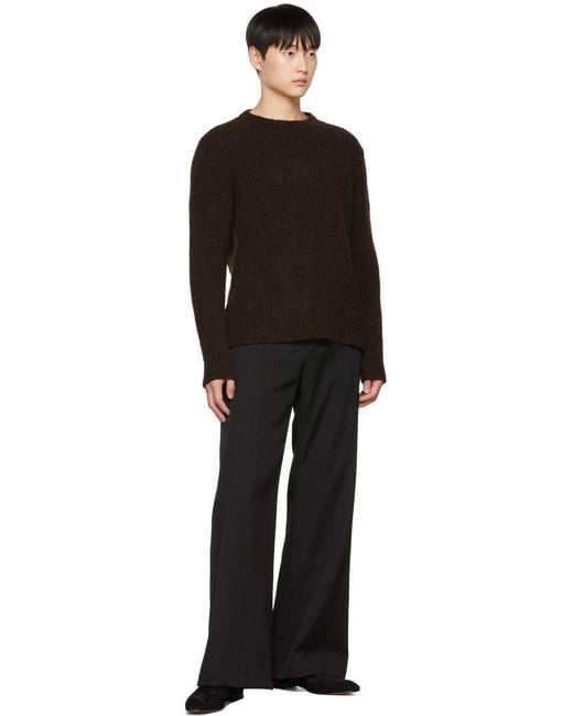 Christian Louboutin Black Dandelion Slip-On Loafers for men