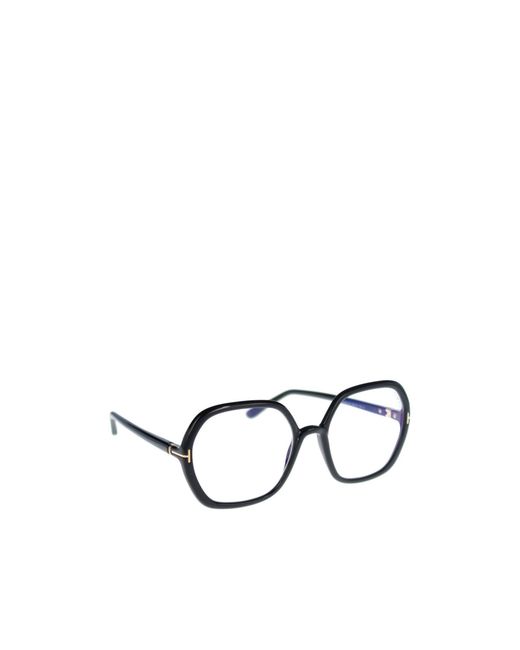 Tom Ford White Eyewear Oversized Frame Glasses for men